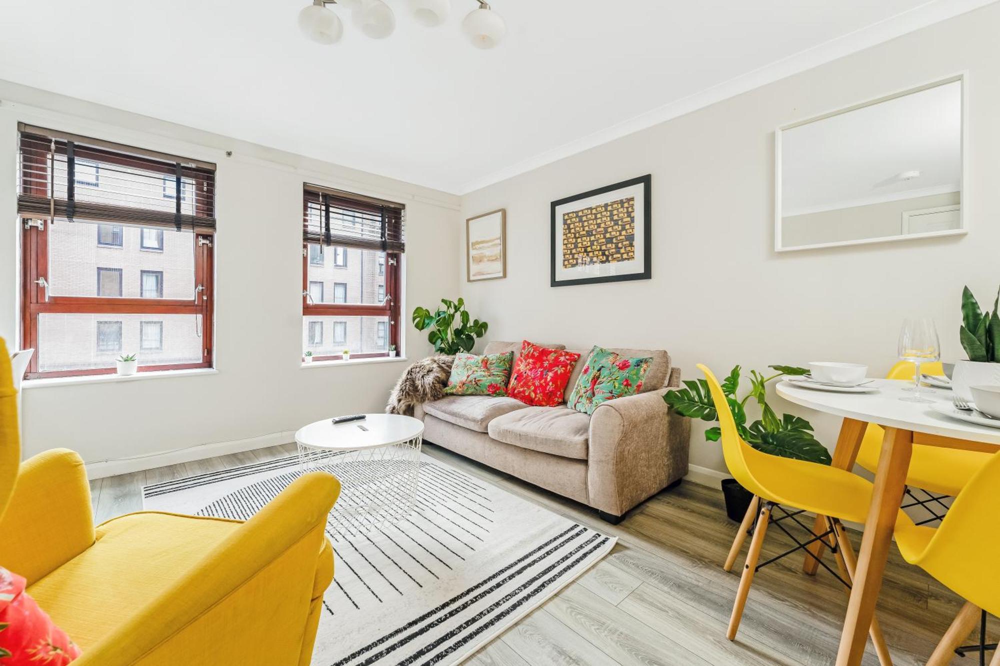 The Merchants Gem - 2Bed & Free Parking Glasgow Eksteriør billede